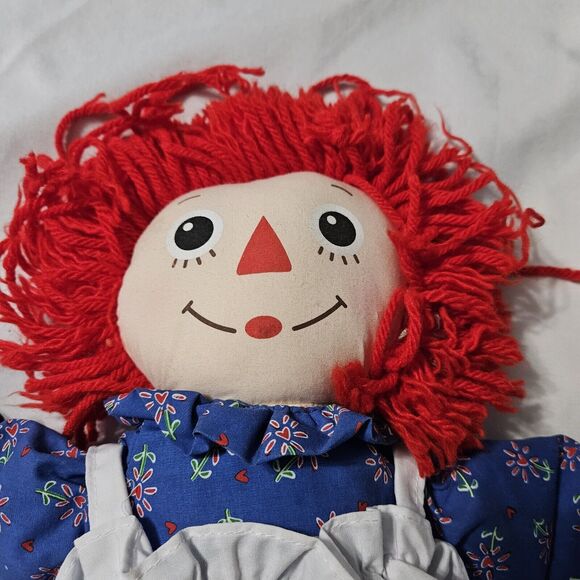 Raggedy Ann Doll 17inch Personalized With Name And Date - Picture 5 of 12